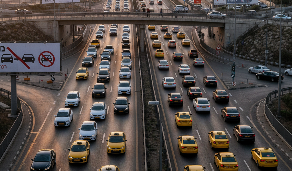 הקרב על הדרך: האם אובר היא האיום האמיתי על נהגי המוניות בישראל?